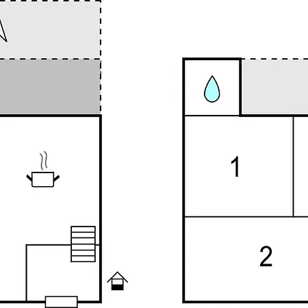 2 Bedroom Cozy In *